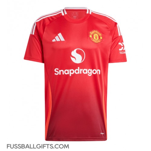 Manchester United Fußballbekleidung Heimtrikot 2024-25 Kurzarm